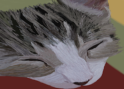 Digital Painting of a kitty