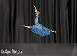 Digital Painting of a Dancer